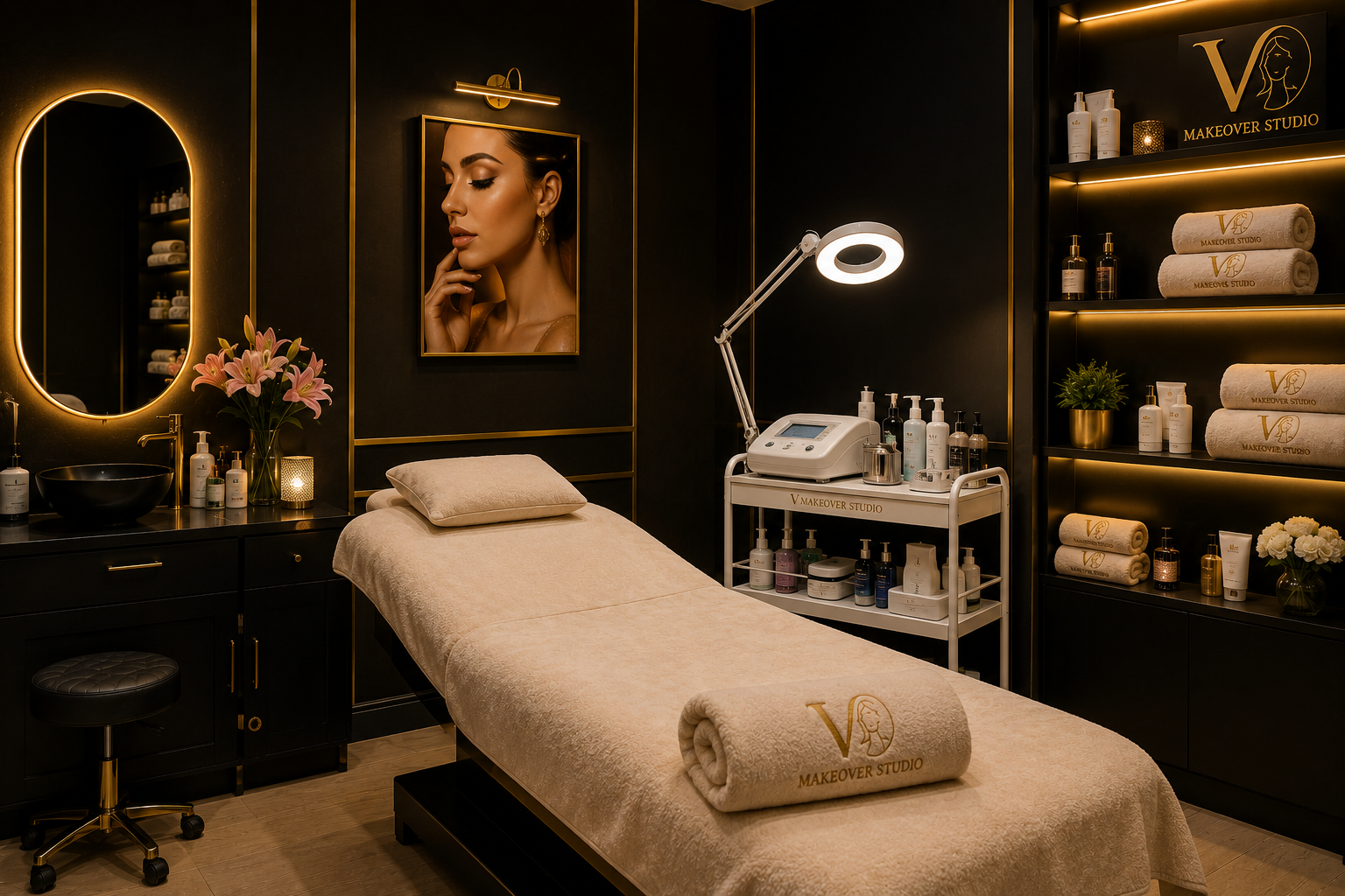 Facial and Therapy Area