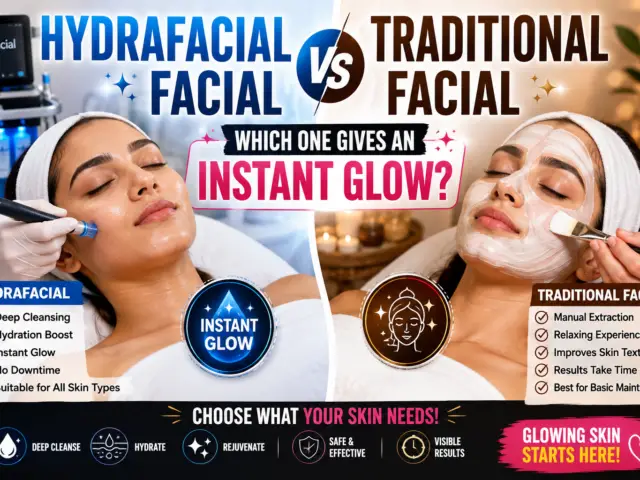 HydraFacial vs Traditional Facial: Which One Gives an Instant Glow?