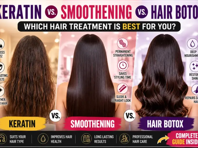 Keratin vs. Smoothening vs. Hair Botox: Which Hair Treatment is Best for You?
