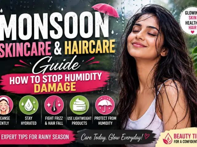 Monsoon Skincare Guide: How to Stop Humidity Breakouts & Frizzy Hair